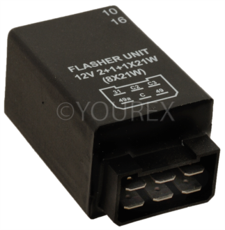 AL 32891 - Blinkdon 12V (2+1+1x21W) - Tillbehör/Förbrukningsmaterial - Blinkersrelä