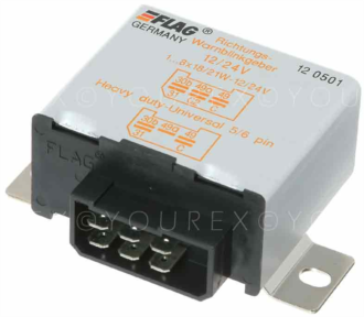54 407 006 - Blinkdon 24V (2+1/6x21W) - Bosch Ersättning - Reläer