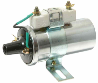 DRD-512 - Tändspole Universal Chrome 12V - Bosch Ersättning - Tändspolar / Tändkasett