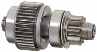 0283001841 - Drev + Koppling 9 kugg - Denso Ersättning - Starter Drev