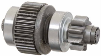 10-251-4091 - Drev + Koppling 9 kugg - Denso Ersättning - Starter Drev