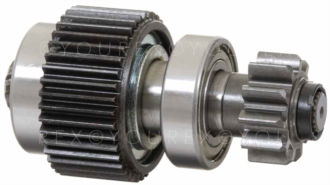 10-251-5760 - Drev + Koppling 11 kugg - Denso Ersättning - Starter Drev