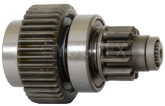 10-251-6860 - Drev + Koppling 11 kugg - Denso Ersättning - Starter Drev