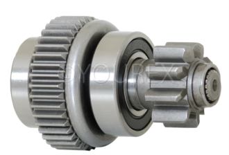 0283007920 - Drev + Koppling 9 kugg - Denso Ersättning - Starter Drev