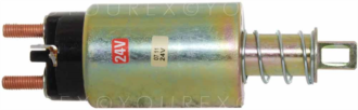 23343C8601 - Solenoid 24V, Hit. 2270-37001 - Hitachi Ers. - Solenoid