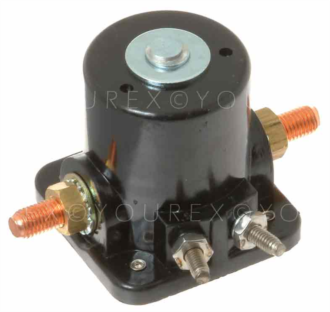 OMC395419 - Startrelä 12V, Isolerad (-) - Prestolite - Batterifrånskiljare/Startrelä