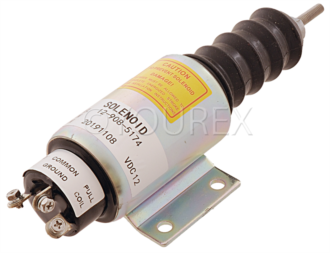 12-908-5174 - Stopp-Solenoid 12V - Universell delar startm. kat.. - Stoppsolenoid Dieselmotorer
