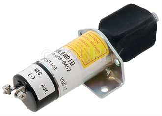 12-908-9452 - Stopp-Solenoid 12V, 2 term. - Universell delar startm. kat.. - Stoppsolenoid Dieselmotorer