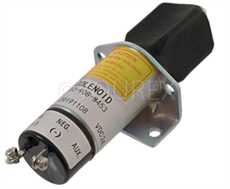 12-908-9453 - Stopp-Solenoid 24V, 2 term. - Universell delar startm. kat.. - Stoppsolenoid Dieselmotorer