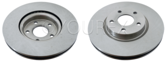 FO 1253965 - Bromsskiva Framaxel, Sats 2st - Bromsdelar Diverse Fabrikat - Bromsskiva