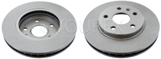GM 13502213 - Bromsskiva Framaxel, Sats 2st - Bromsdelar Diverse Fabrikat - Bromsskiva