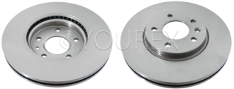 GM 569076 - Bromsskiva Framaxel, Sats 2st - Bromsdelar Diverse Fabrikat - Bromsskiva