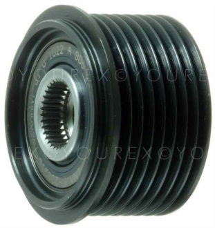 535006810 - Frigångsrems.17x57,5x37,2, 8sp - Bosch Ersättning - Remskivor