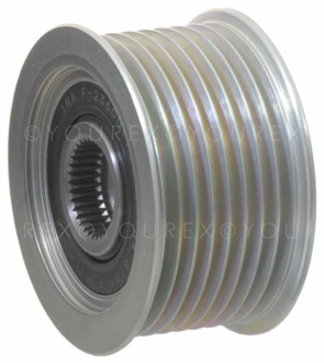535004910 - Frigångsrems.17x59/65x39, 8sp - Mitsubishi Ersättning - Remskivor