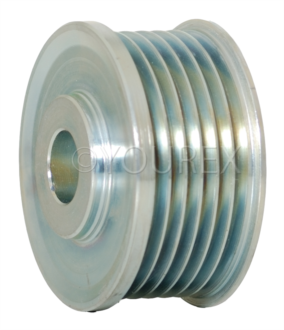 021041-9650 - Remskiva 15x54x32 mm, 6 spår - Denso Ersättning - Remskivor