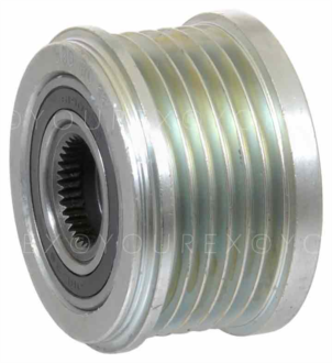 535 0112 10 - Frigångsrems.17x54,3x43,3, 6sp - Denso Ersättning - Remskivor