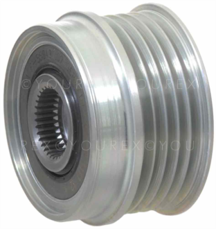 535017110 - Frigångsrems.17x54/58x40, 5sp - Denso Ersättning - Remskivor