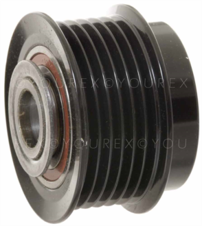 535 0208 10 - Frigångsrems.17x53/61x41, 6sp - Denso Ersättning - Remskivor