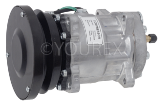 50-078-8064 - A/C Kompressor passar Caterpil - Sanden Ersättning - A/C Kompressor aggregat