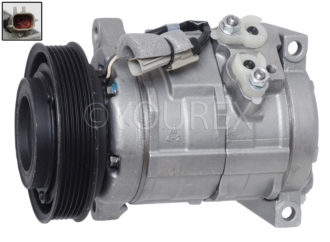 50-095-0762 - A/C Kompressor Chrysler Voyage - Denso Ersättning - A/C Kompressor aggregat