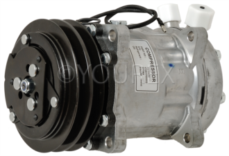 50-105-0599 - A/C Kompressor, Claas/Krone - Sanden Ersättning - A/C Kompressor aggregat
