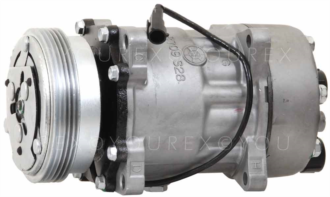 PEU 6453 G5 - A/C Kompressor, Fiat mm - Sanden Ersättning - A/C Kompressor aggregat