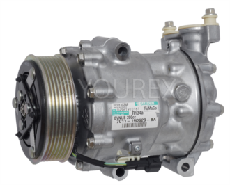 50-180-0826 - A/C Kompressor, passar Ford - Sanden Ersättning - A/C Kompressor aggregat