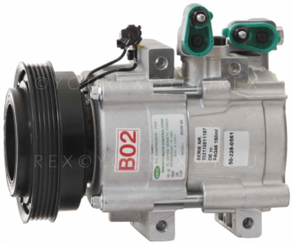 50-228-0561 - A/C Kompressor, Hyundai Santa - HCC - A/C Kompressor aggregat