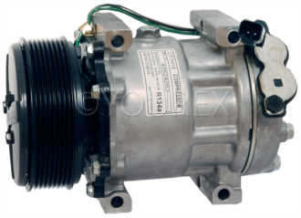 50-260-0631 - A/C Kompressor passar JCB - Sanden Ersättning - A/C Kompressor aggregat