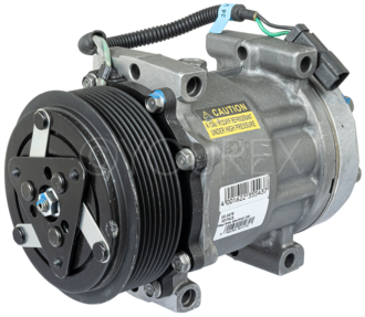 50-260-8262 - A/C Kompressor 24V till JCB - Sanden Ersättning - A/C Kompressor aggregat