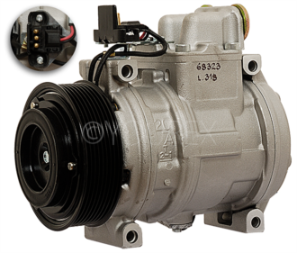 50-365-0015 - A/C Kompressor, Mercedes S-Kla - Denso Ersättning - A/C Kompressor aggregat