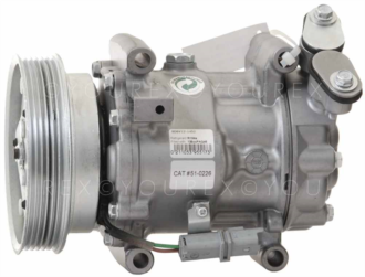 50-400-0226 - A/C Kompressor, Nissan/Renault - Sanden Ersättning - A/C Kompressor aggregat