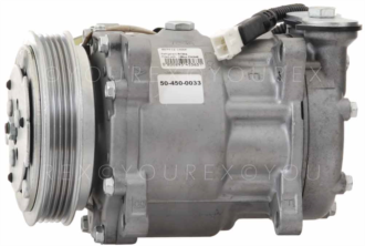 PEU 6453 N1 - A/C Kompressor, Peugeot/Citro - Sanden Ersättning - A/C Kompressor aggregat