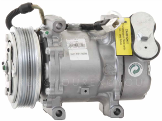 50-450-0039 - A/C Kompressor, Citro/Peugeot - Sanden Ersättning - A/C Kompressor aggregat