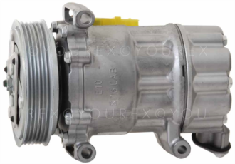 50-450-0370 - A/C Kompressor, Peugeot/Citro - Sanden Ersättning - A/C Kompressor aggregat
