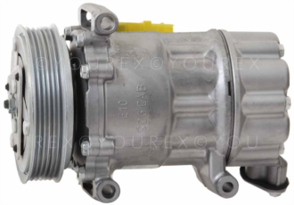 PEU 6453 QJ - A/C Kompressor, Peugeot/Citro - Sanden Ersättning - A/C Kompressor aggregat