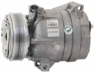 50-480-0031 - A/C Kompressor, Renault/Opel m - Harrison - A/C Kompressor aggregat