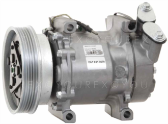 50-480-0079 - A/C Kompressor, Renault - Sanden Ersättning - A/C Kompressor aggregat