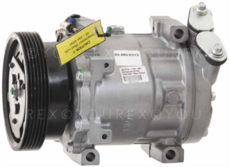 7700 106 441 - A/C Kompressor, Renault - Sanden Ersättning - A/C Kompressor aggregat