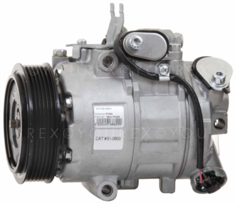 6Q0 820 808C - A/C Kompressor, Skoda - Denso Ersättning - A/C Kompressor aggregat