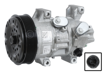 447220-9395 - A/C Kompressor, Toyota Avensis - Denso Ersättning - A/C Kompressor aggregat