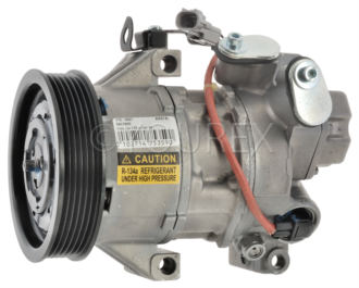 447190-7144 - A/C Kompressor, Toyota Yaris - Denso Ersättning - A/C Kompressor aggregat