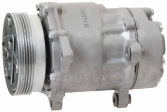 1J0820803A - A/C Kompressor, VW/Seat/Skoda - Sanden Ersättning - A/C Kompressor aggregat