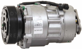 SD7V16-1102 - A/C Kompressor, VAG - Sanden Ersättning - A/C Kompressor aggregat