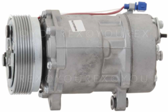 1J0820803E - A/C Kompressor, VW & Ford - Sanden Ersättning - A/C Kompressor aggregat