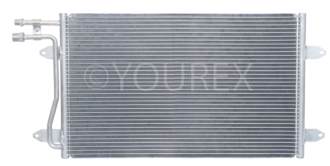 2D0 820 413D - Kondensor A/C, VW - A/C Kompressor alla fabrikat - Kondensor A/C