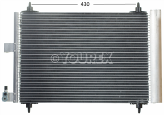 PEU6455AS - Kondensor A/C, Citroen/Peugeot - A/C Kompressor alla fabrikat - Kondensor A/C