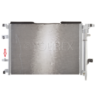 51-002-4453 - Kondensor A/C passar Volvo S60 - A/C Kompressor alla fabrikat - Kondensor A/C