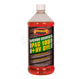 PAG100 - PAG 100,A/C Olja 1.0L +UV färg - Tillbehör/Förbrukningsmaterial - A/C Oljor & Köldmedium(Gas)