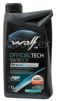 Olja 5W-30C3 - Motorolja Wolf 5W-30 C3, 1L - WOLF OIL CORPORATION NV - Motorolja